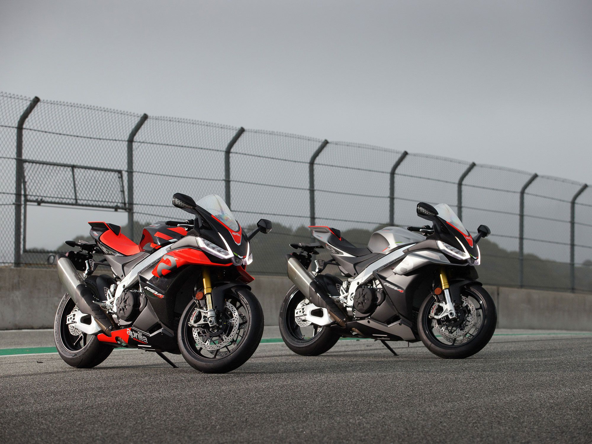 In base trim, the 2021 RSV4 ($18,999) offers incredible value in its class. Riders who want something special can step up to the $25,999 Factory model, which includes semi-active suspension from Öhlins and forged aluminum rims.