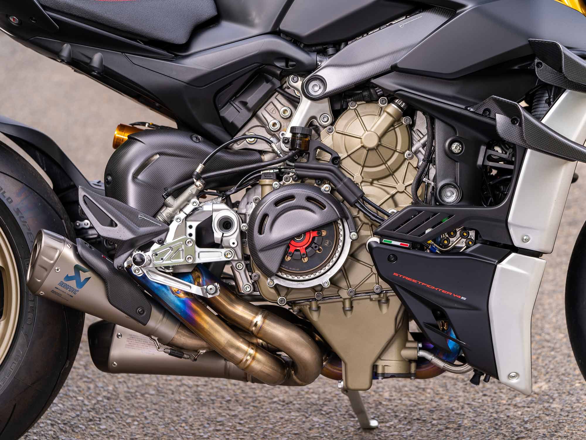 The dry clutch conversion kit is an absolute must-have. If you’re an old school Ducati superbike guy or gal, you need this setup.