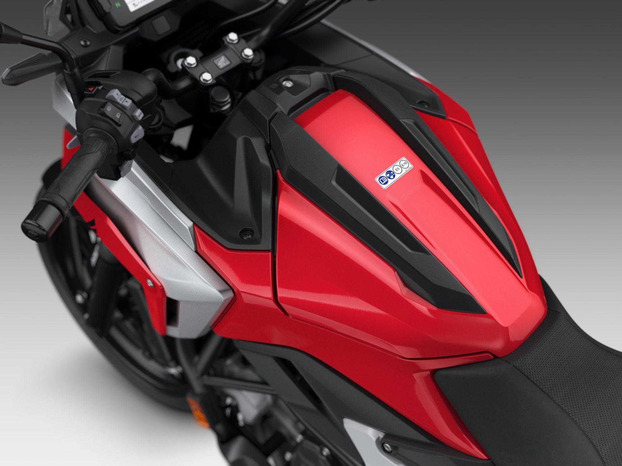 Honda increased the storage capacity on the NC750X for 2021.