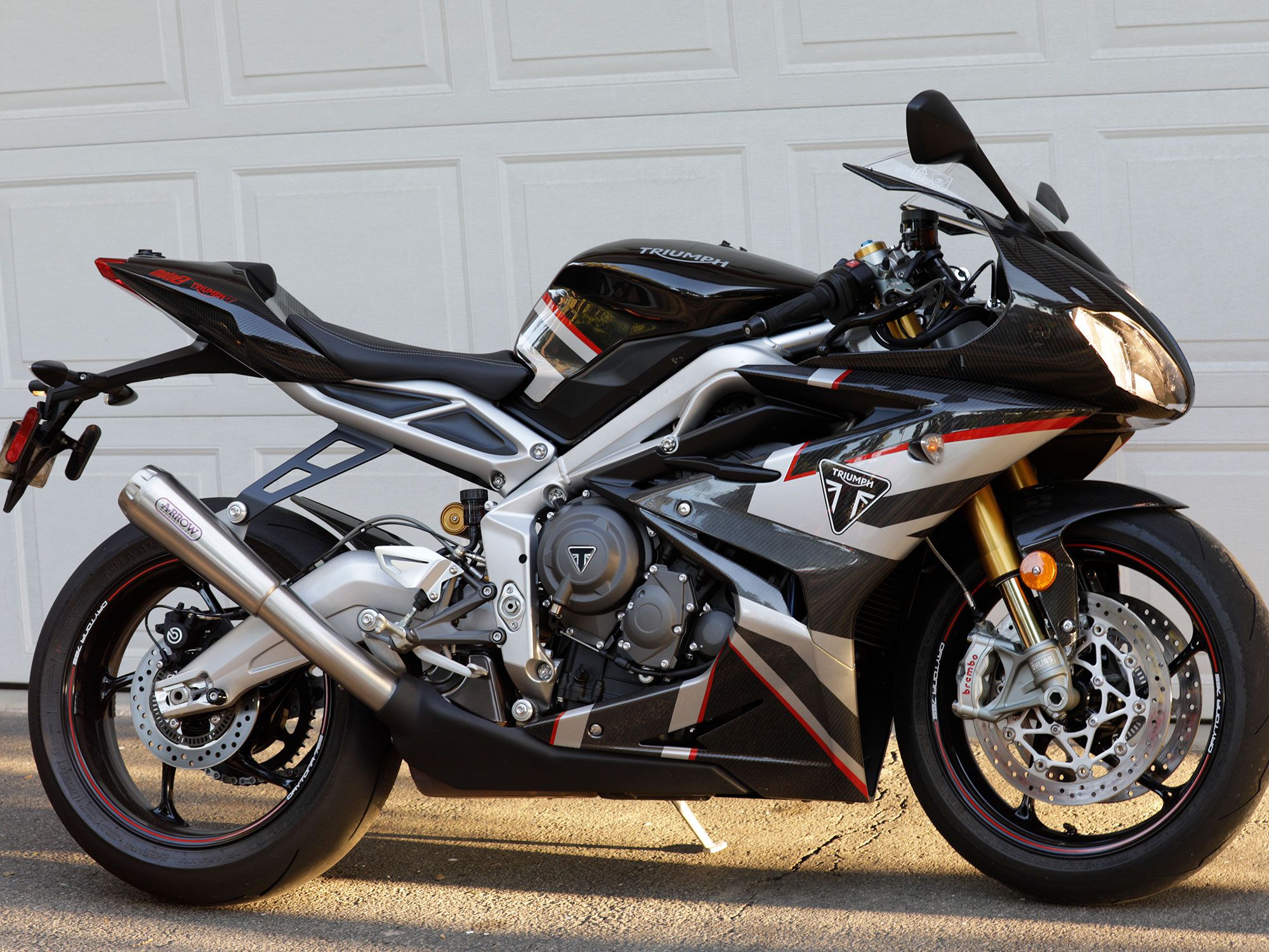 For those who want to own a piece of grand prix racing history that they can ride to work, enter the $17,500 Triumph Daytona Moto2 765 Limited Edition.