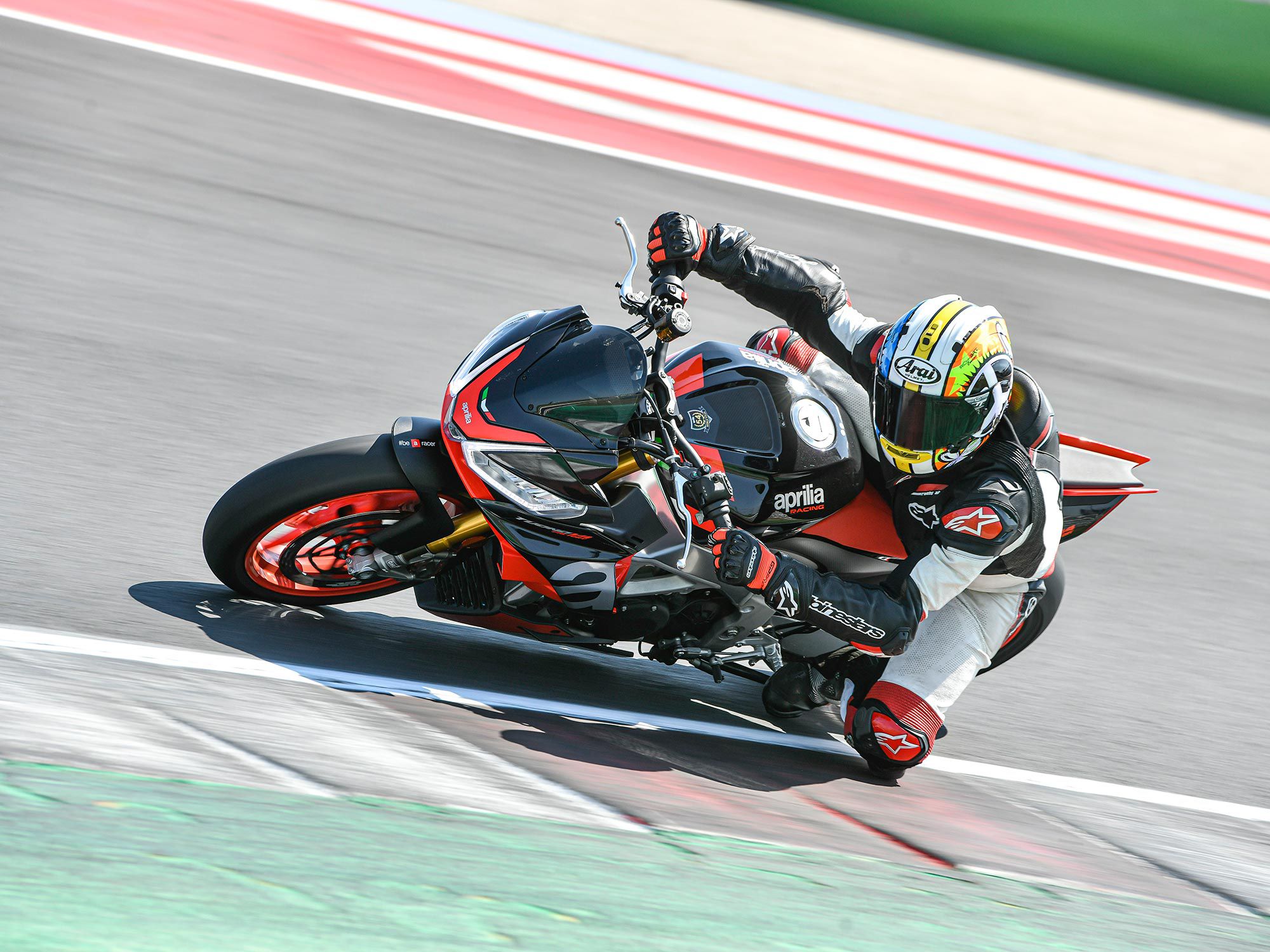 For 2021 Aprilia has produced two quite different versions of its hypernaked: the standard Tuono V4 and the Tuono V4 Factory, which we have on test.
