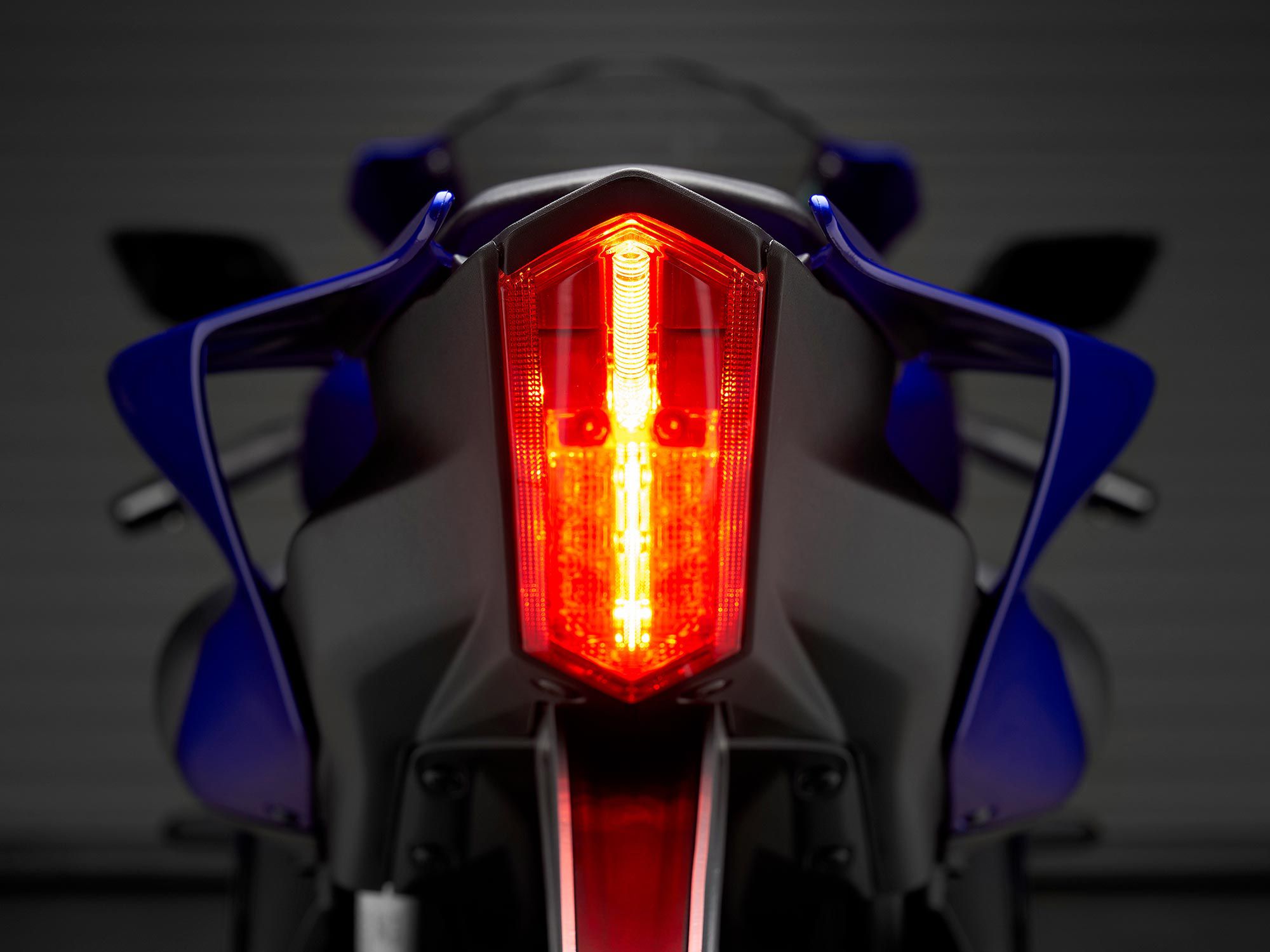 The YZF-R7 benefits from a full LED light package.
