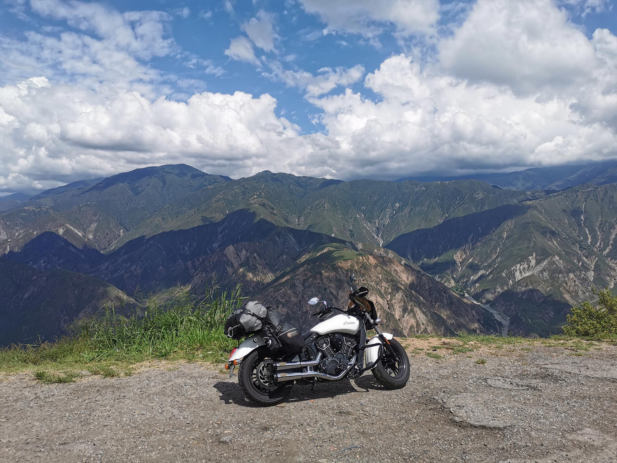 After riding more than 10,000 miles through Colombia, I can say the Chicamocha Canyon road has made its way to the top of my “best paved roads” list.