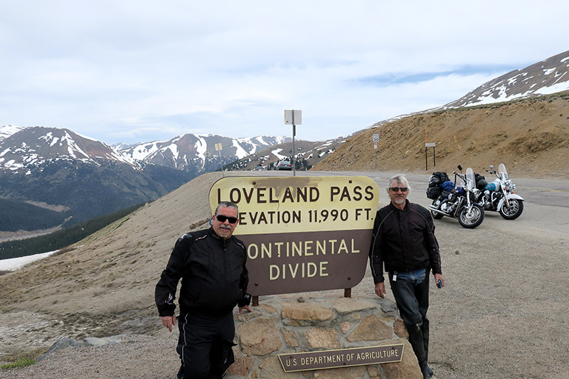 Favorite Ride Rockies to Mount Rushmore Loveland Pass Colorado