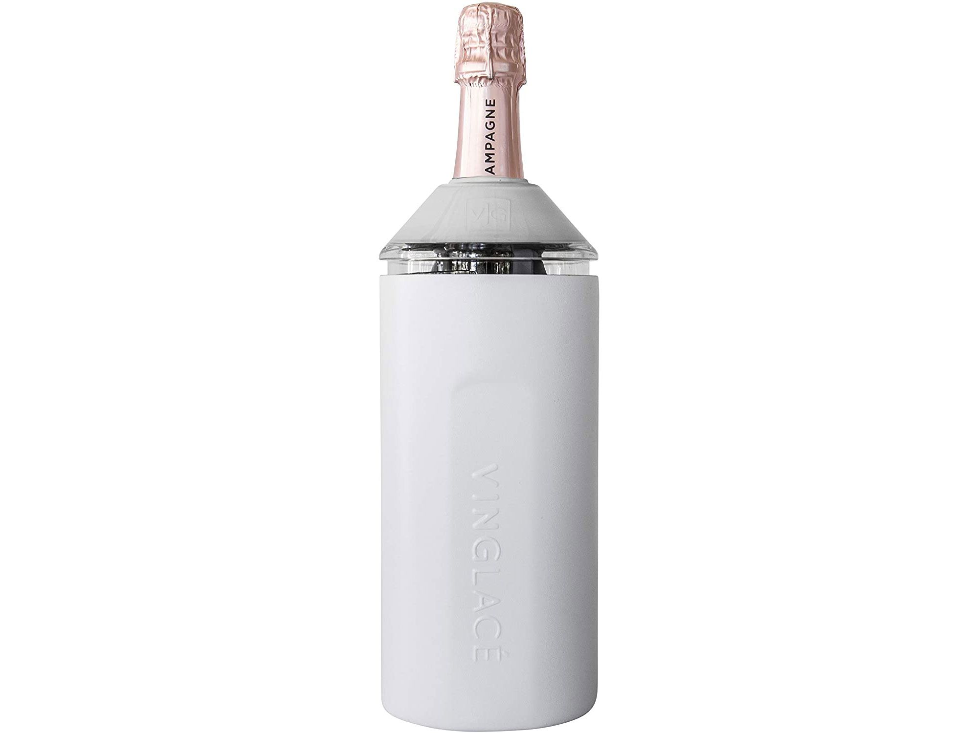 Keep mom’s champagne nice and cold for hours with the Vinglacé Wine Bottle Insulator.