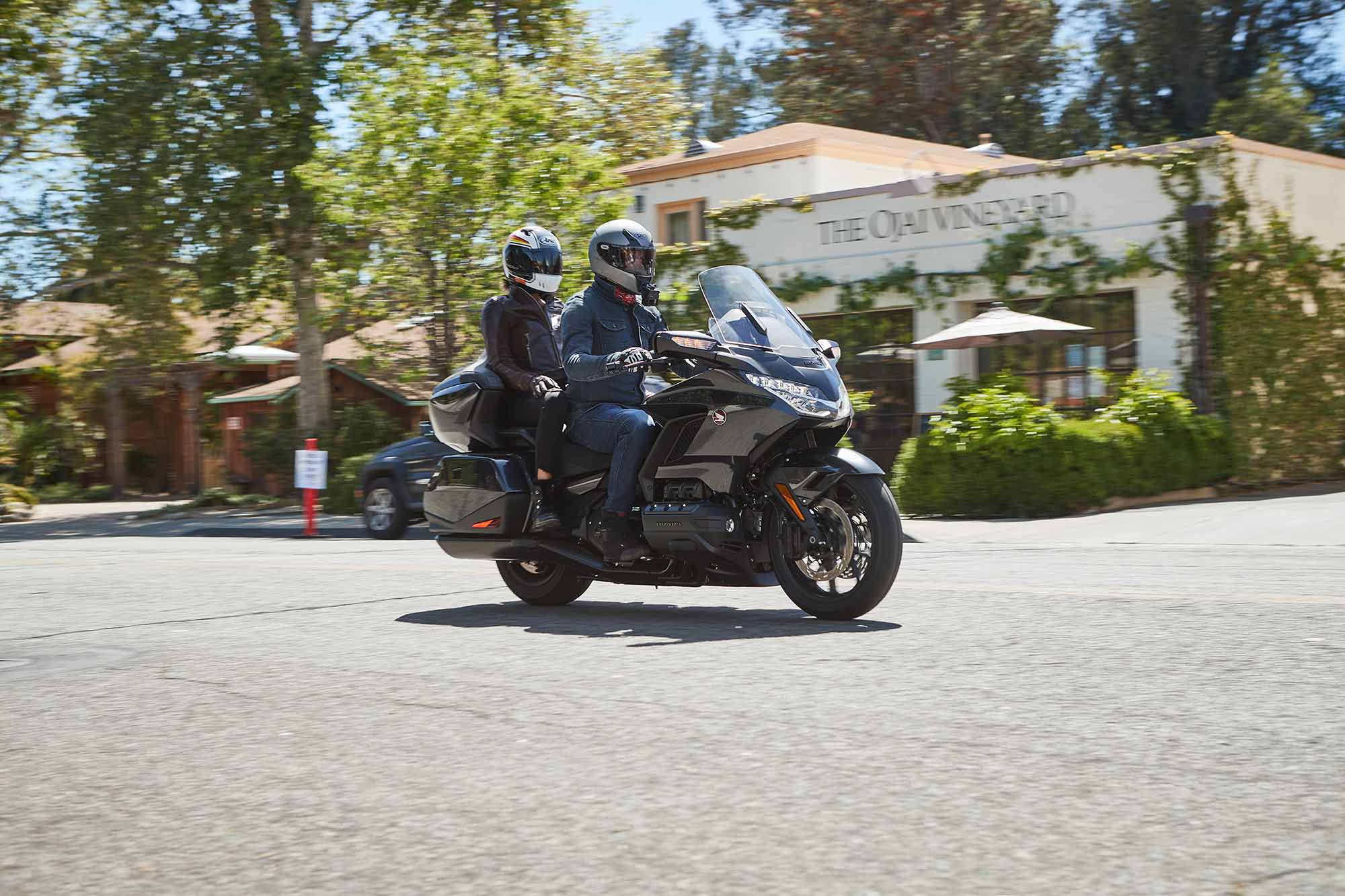 Honda’s Gold Wing Tour offers a regal ride like no other production motorcycle.