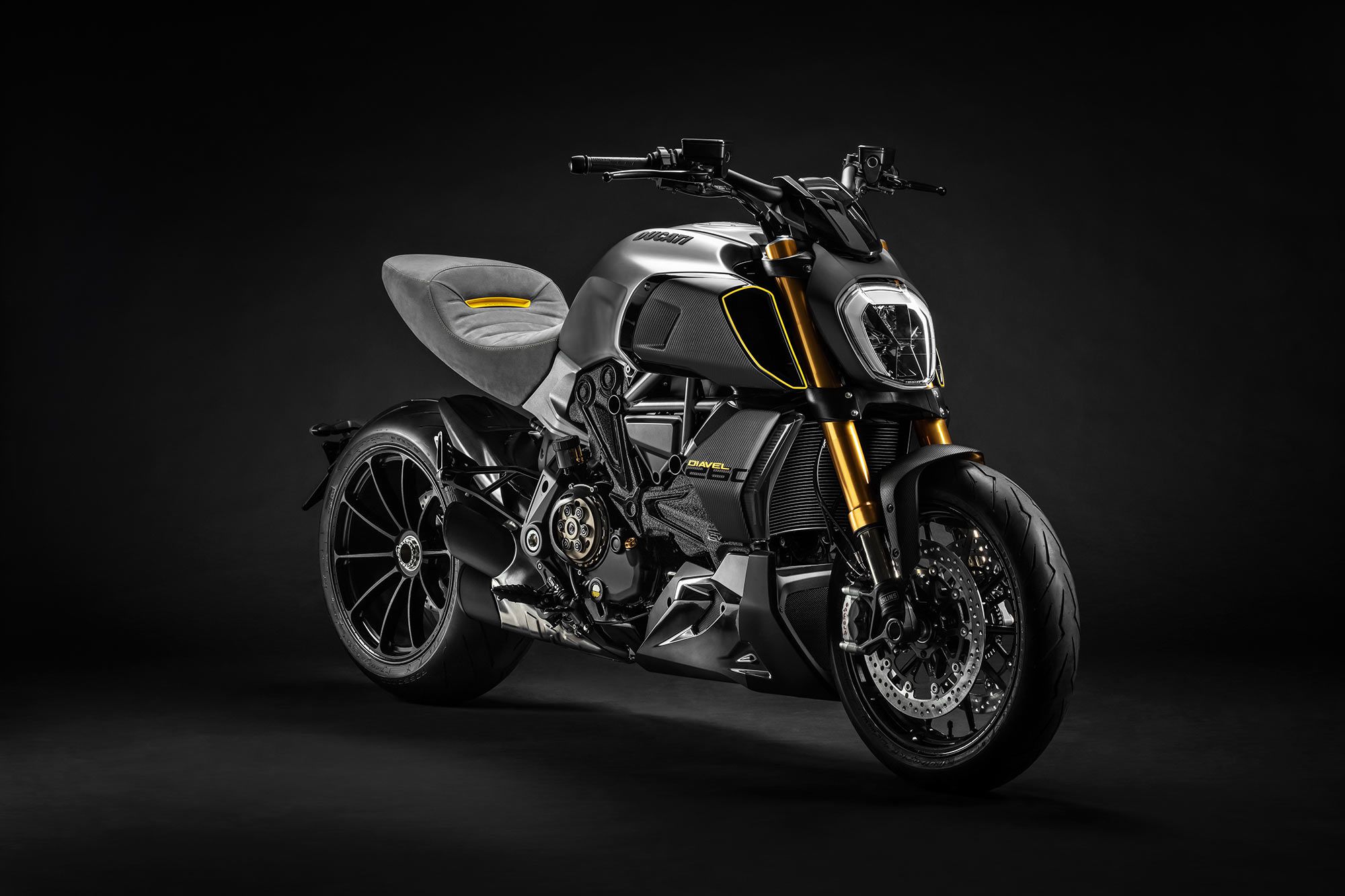 This is the Diavel “Materico” concept on which the new Black and Steel bike was based.