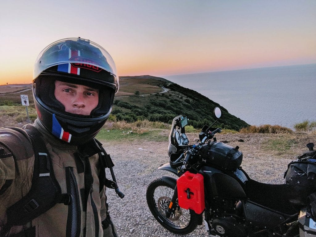 Jack Groves, youngest British to ride around the world 
