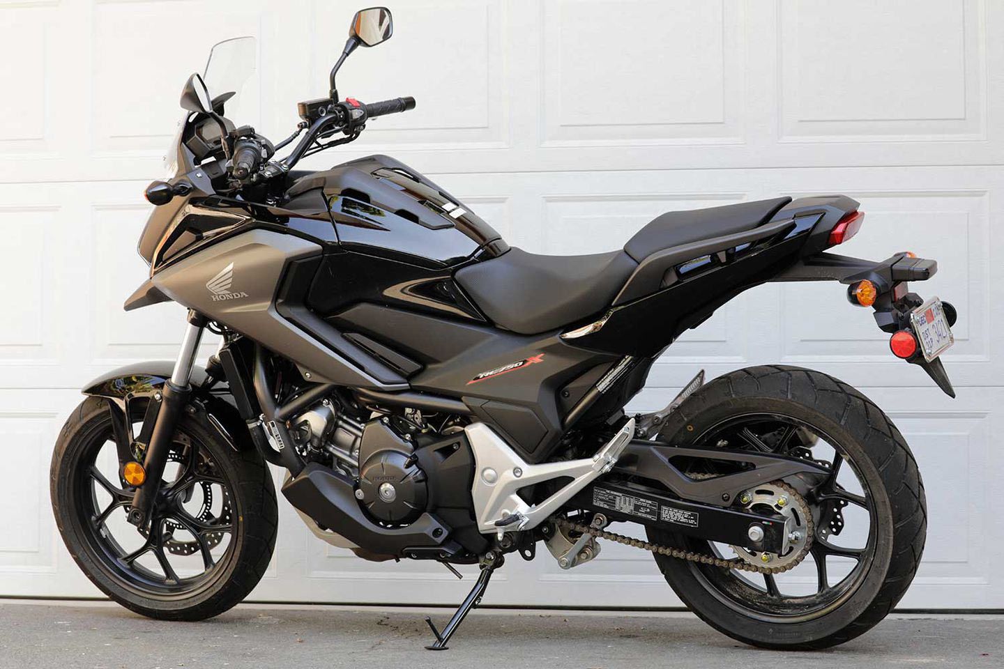 Honda’s NC750X with DCT is a smooth, convenient around-town option for two-up rides.