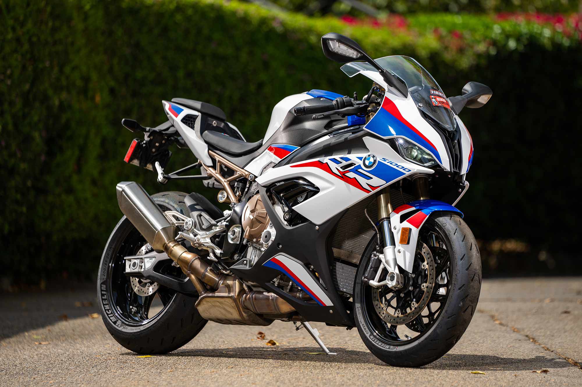 Value and BMW aren’t typically associated with one another. However it’s impressive how many features are offered on this $22,195 as tested S 1000 RR.