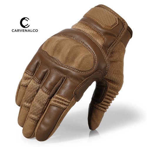 Look stylish and stay protected with a pair of Carvenal Leather Gloves.