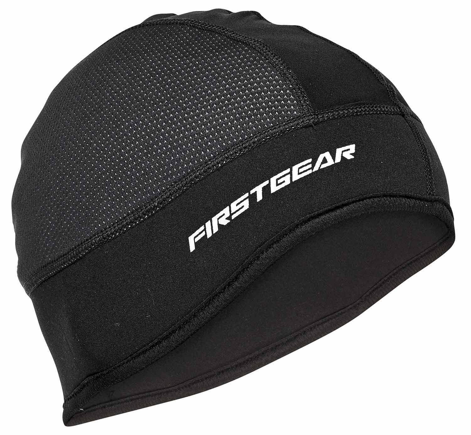Prevent helmet hair with a skull cap from Firstgear.