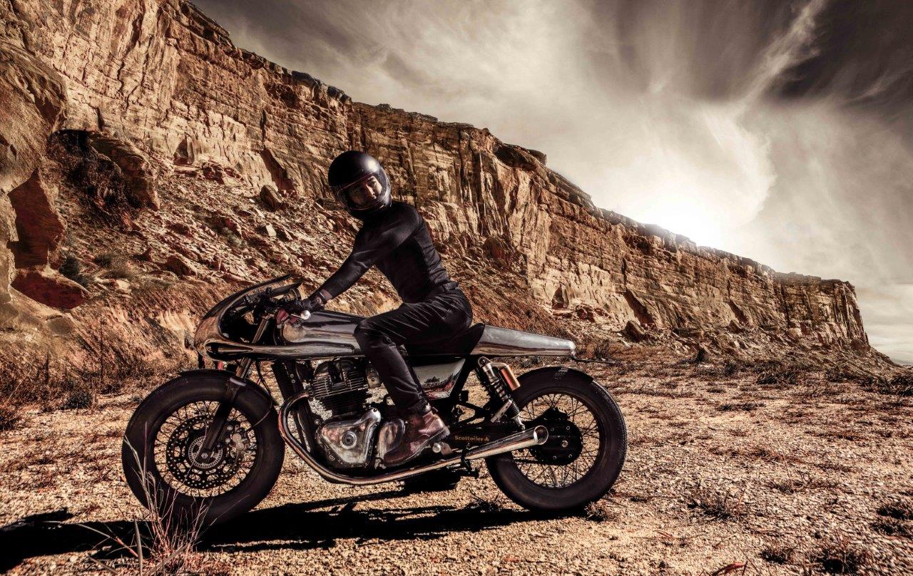 The 'Jaeger' custom Royal Enfield GT650 cafe racer from Saigon's Bandit9 Motorcycles
