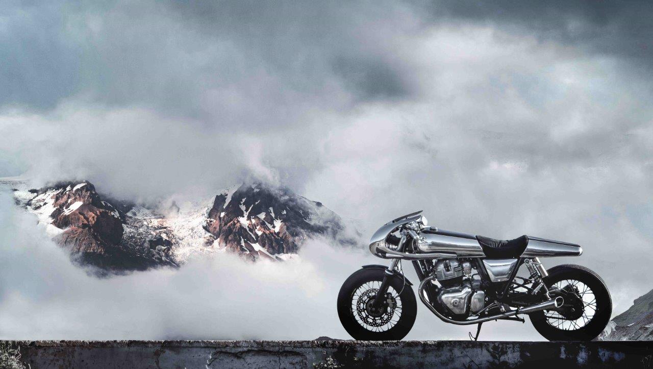 The 'Jaeger' custom Royal Enfield GT650 cafe racer from Saigon's Bandit9 Motorcycles
