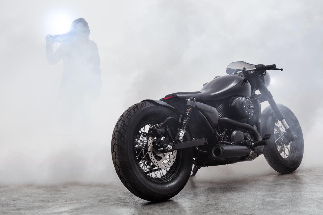 The 'Dark Side' custom Harley-Davidson Street 750 motorcycle from Saigon's Bandit9