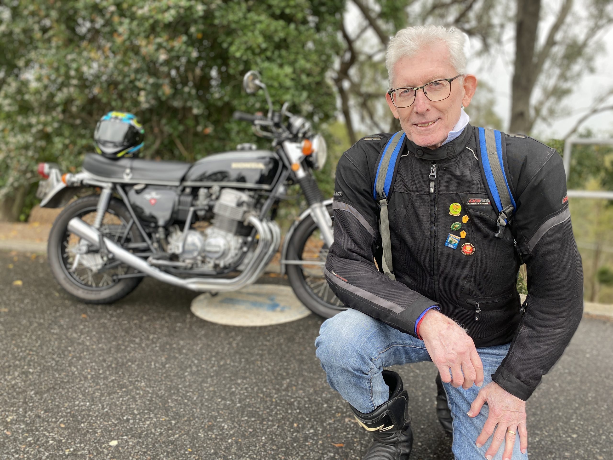 Queensland Motorcycle Council president Graham Keys