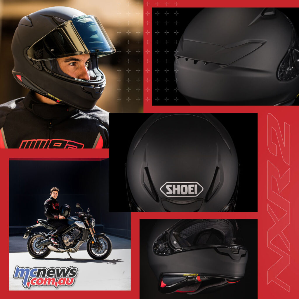 The NXR2 benefits from a larger visor, new vents and aerodynamics