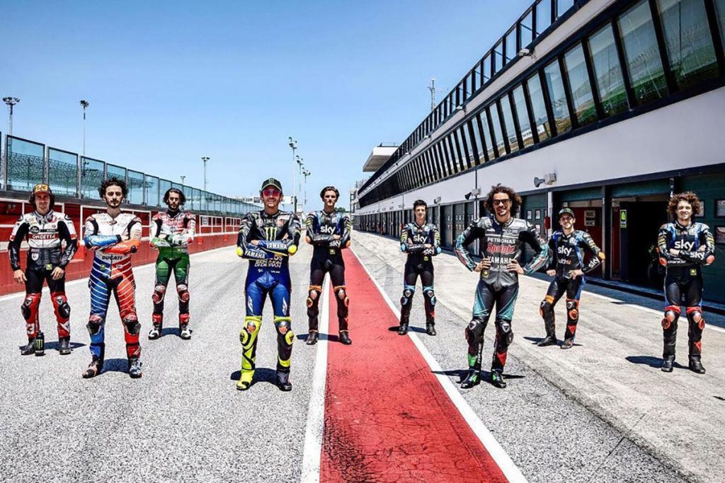 a view of the VR46 Riders Academy