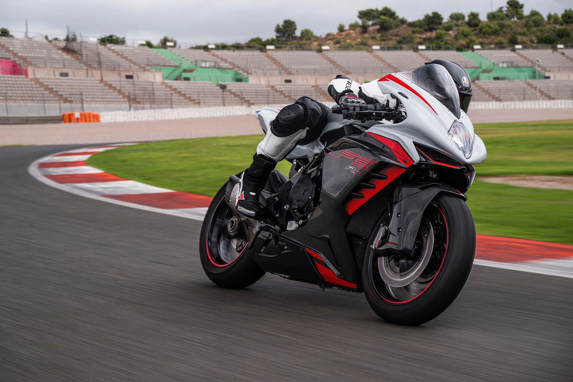 The new MV Agusta F3 RR is primed for on-track performance.