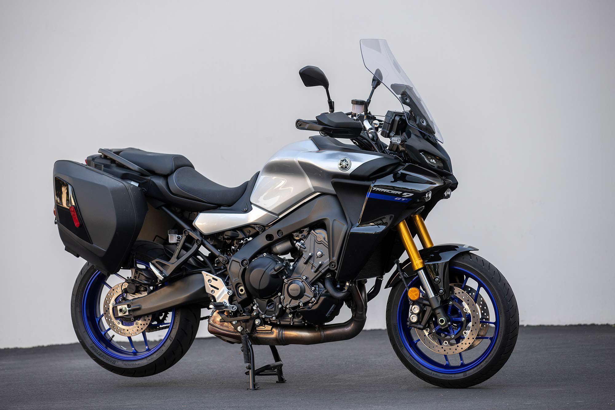 Yamaha outfitted the Tracer with up-spec and premium components for improved performance and comfort, and ultimately upping the ante. The Tracer 9 GT retails for $14,899—a $1,900 increase over the outgoing Tracer 900 GT.
