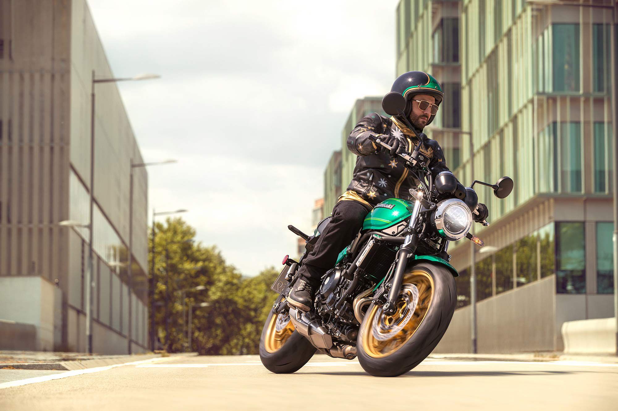 Kawasaki brings retro-sport styling to the masses with the Z650RS.