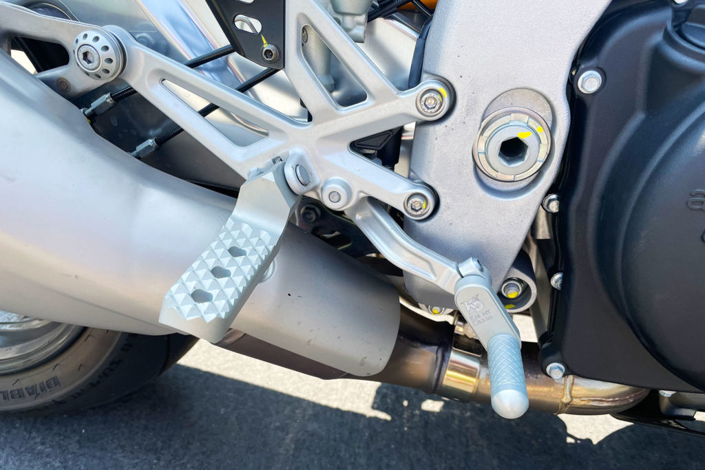 Knight Design lowered footpegs review