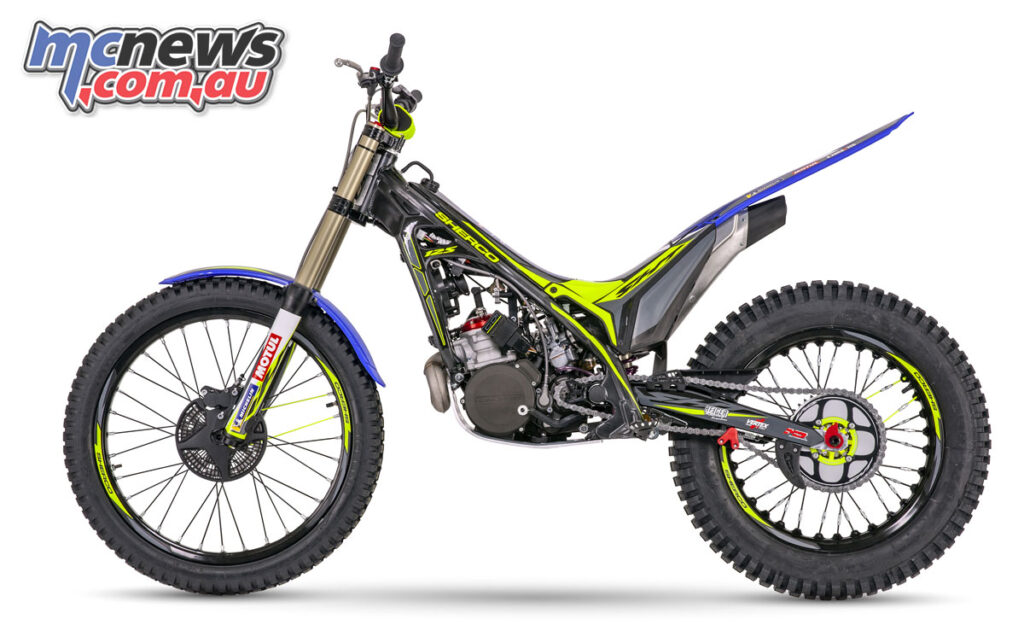 The new 2022 Sherco 125 ST Factory