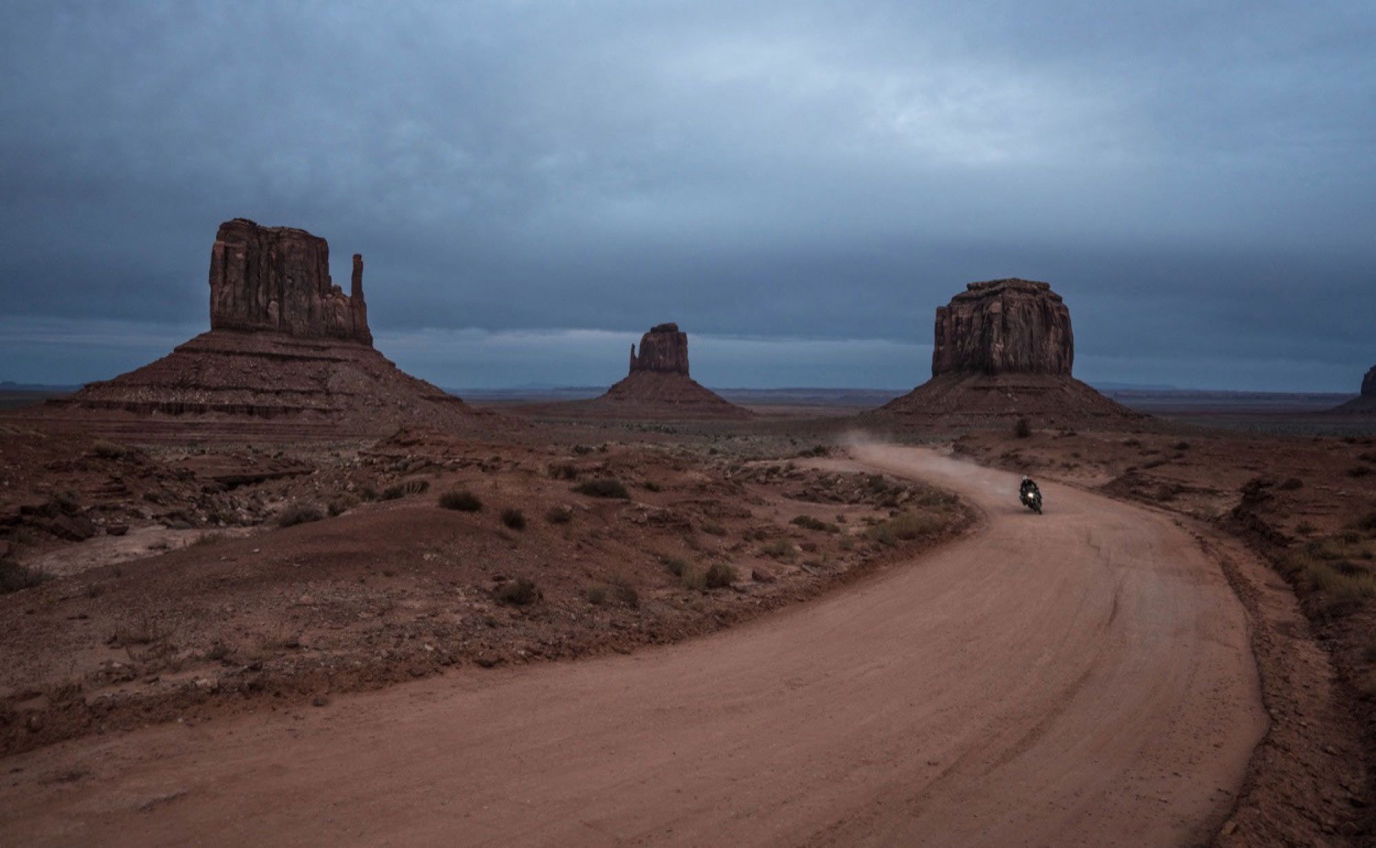 How fast is too fast? Dunno. Jase hasn’t worked it out yet. What I do know after our big moto trip is that “the joy of life comes from our encounters with new experiences, and hence there is no greater joy than to have an endlessly changing horizon” (Chris McCandless). (Monument Valley, Arizona)