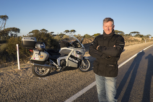 Black Dog Ride around Australia 2014 Steve Andrews founder boss FUTURE