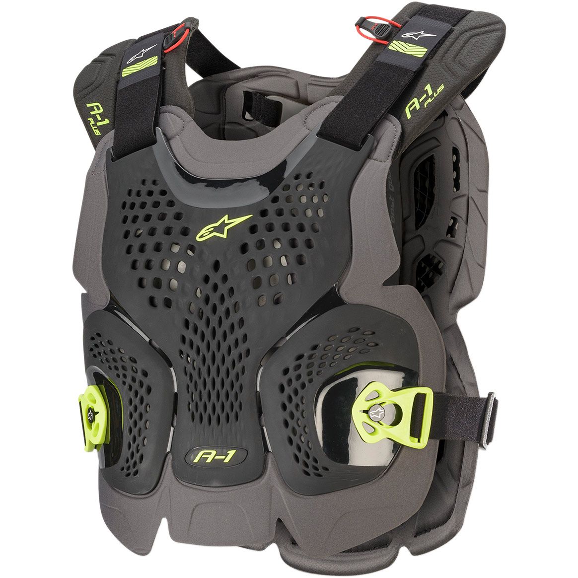 The Alpinestars A-1 Plus Chest Protector is lightweight and comfortable.