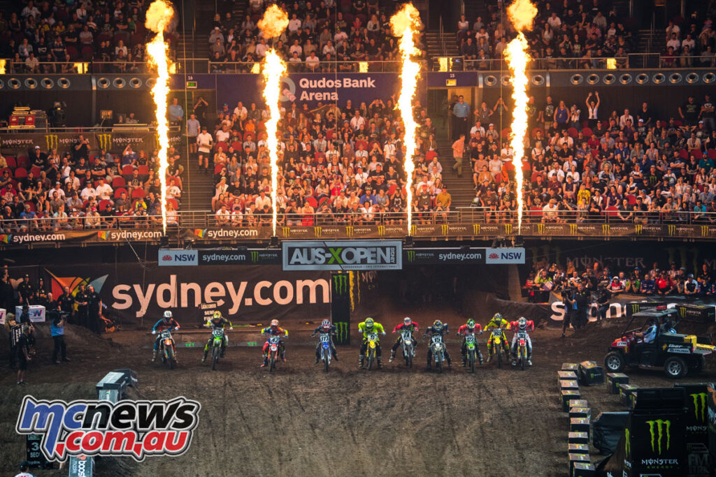 The AUS-X Open in 2017 at a sold out Sydney Olympic Park arena