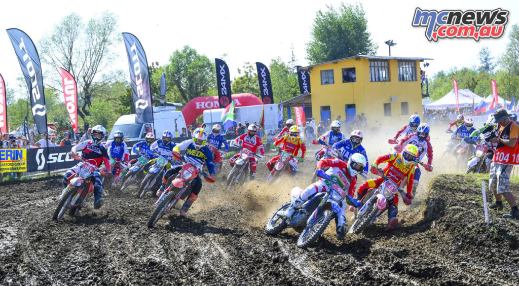 Rider's setting of for the final Cross Test of the 2021 ISDE