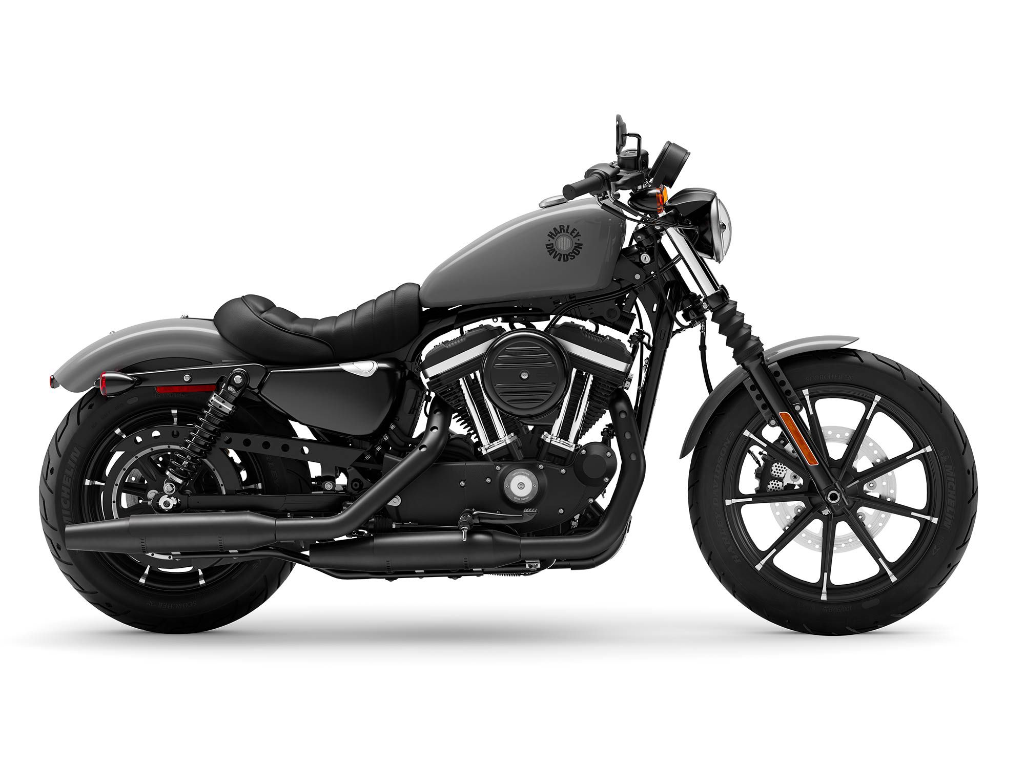 2022 Harley-Davidson Iron 883 in Gunship Gray.