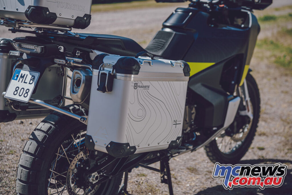 Norden 901 Touratech Cases and Top Case