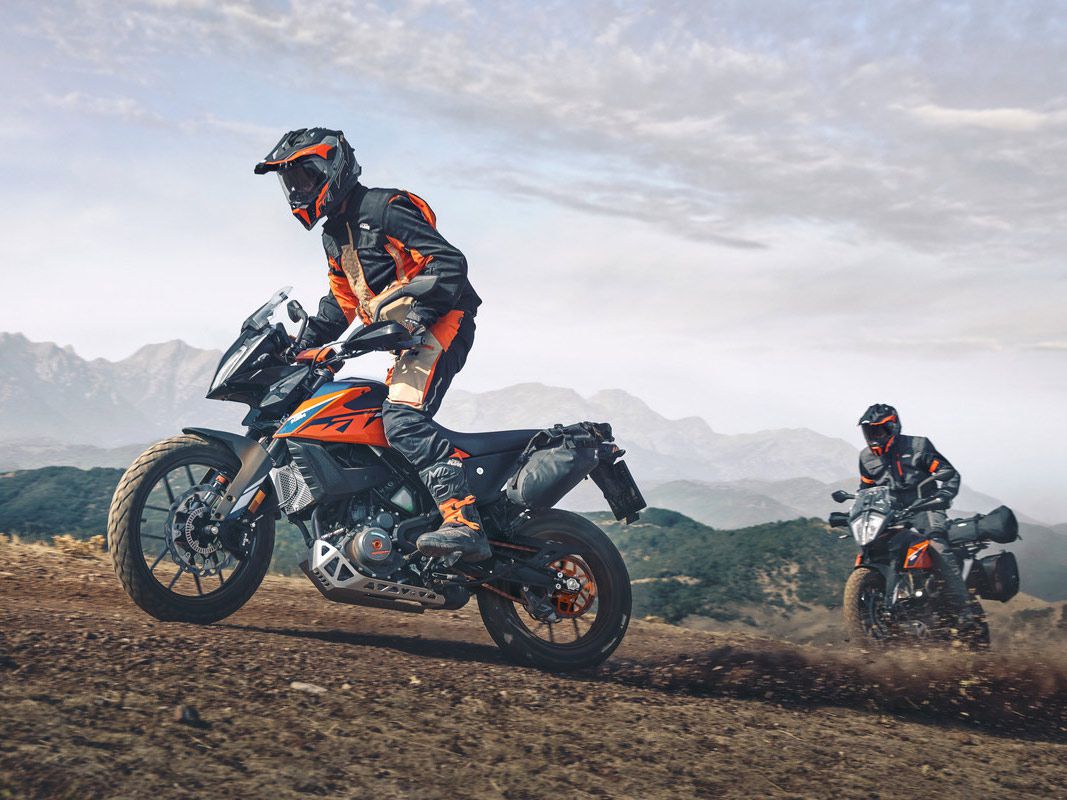 The KTM 390 Adventure is fantastic for new riders who want some up-spec amenities and off-road capability.