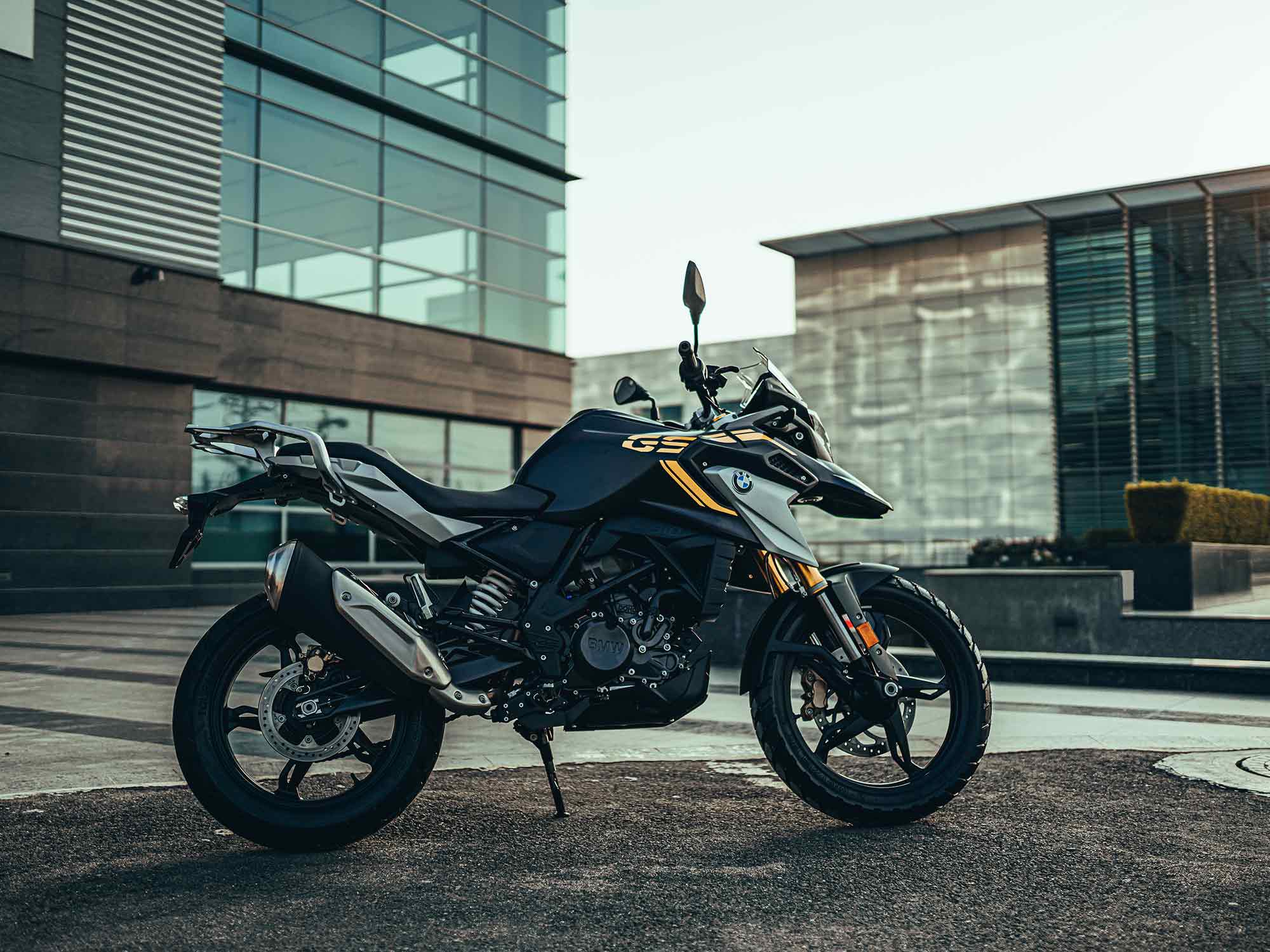 BMW style at an entry-level price—the G 310 GS.