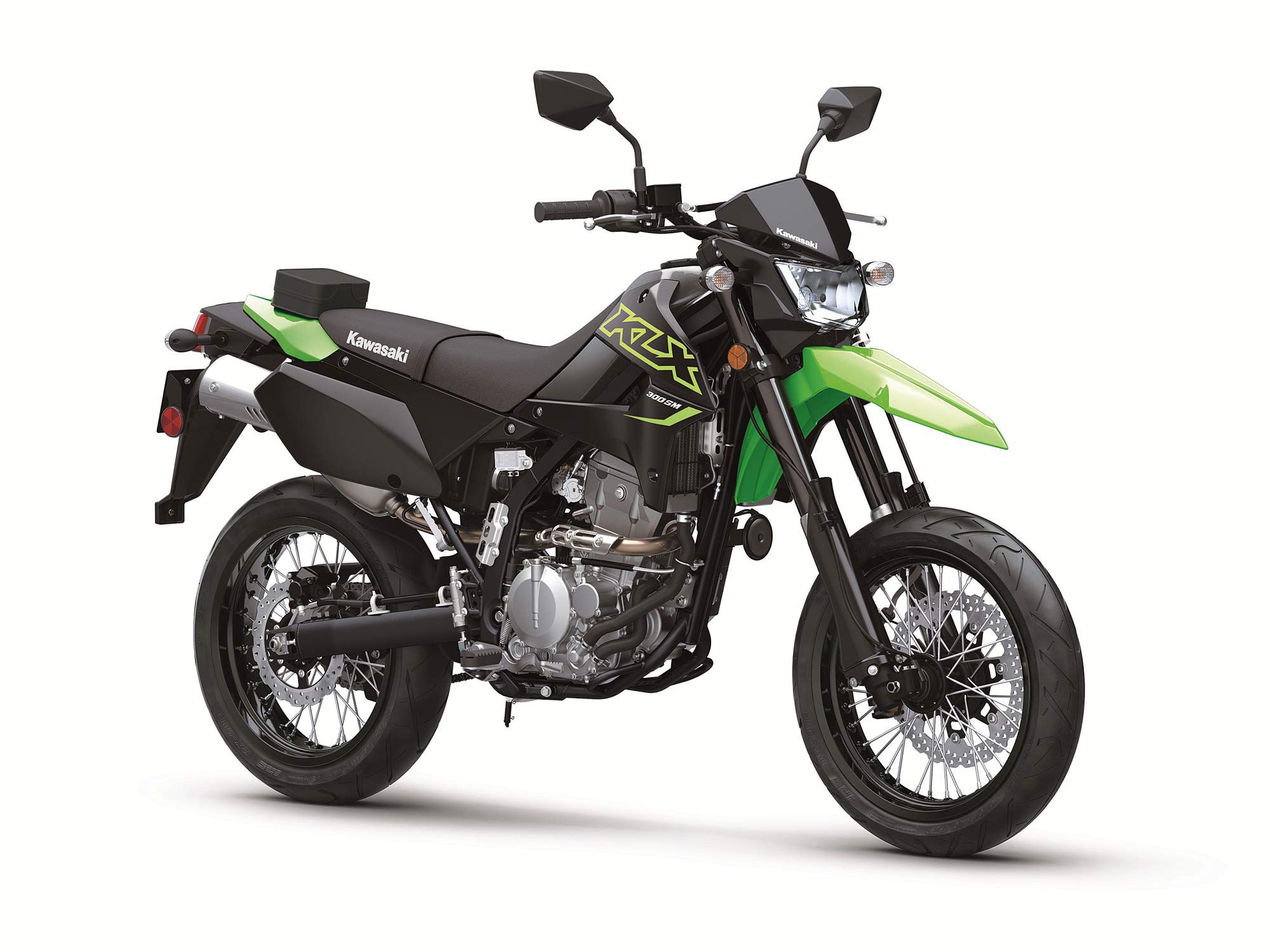 In this episode of <i>MC Commute</i>, we review the 2022 Kawasaki KLX300SM on the road and racetrack.
