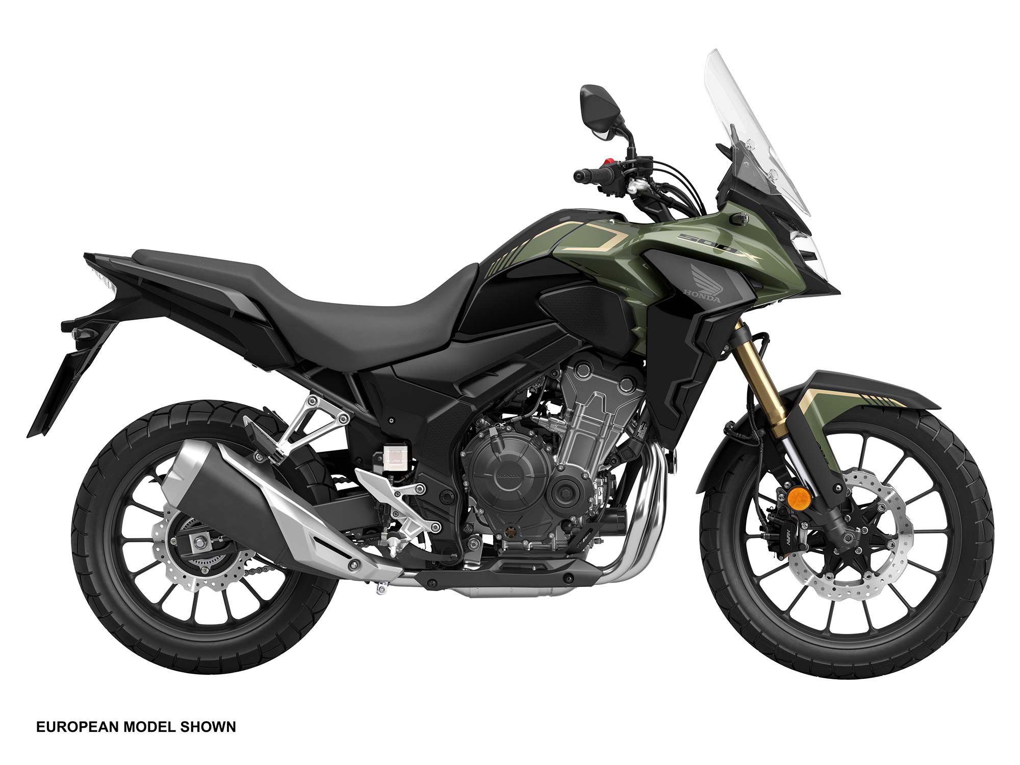 For 2022, Honda upgraded the CB500X’s fork, braking system, and made a handful of chassis-related improvements, including new wheels and a redesigned swingarm.