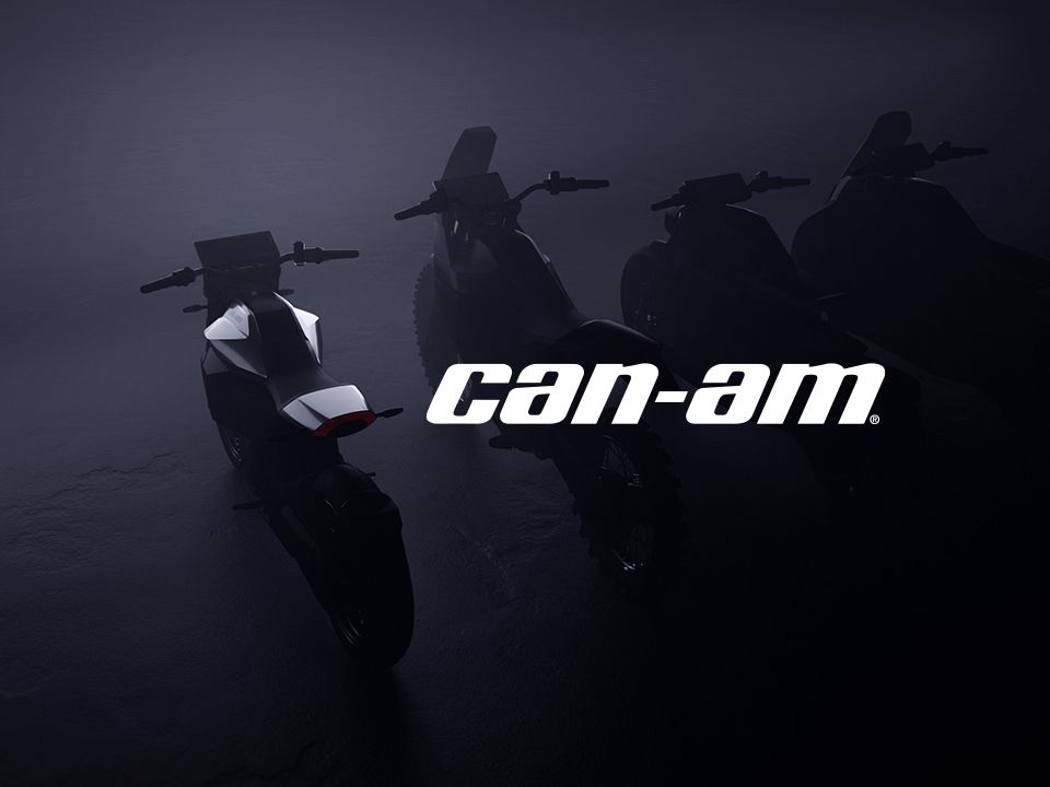 Can-Am announces forthcoming electric motorcycle line-up.