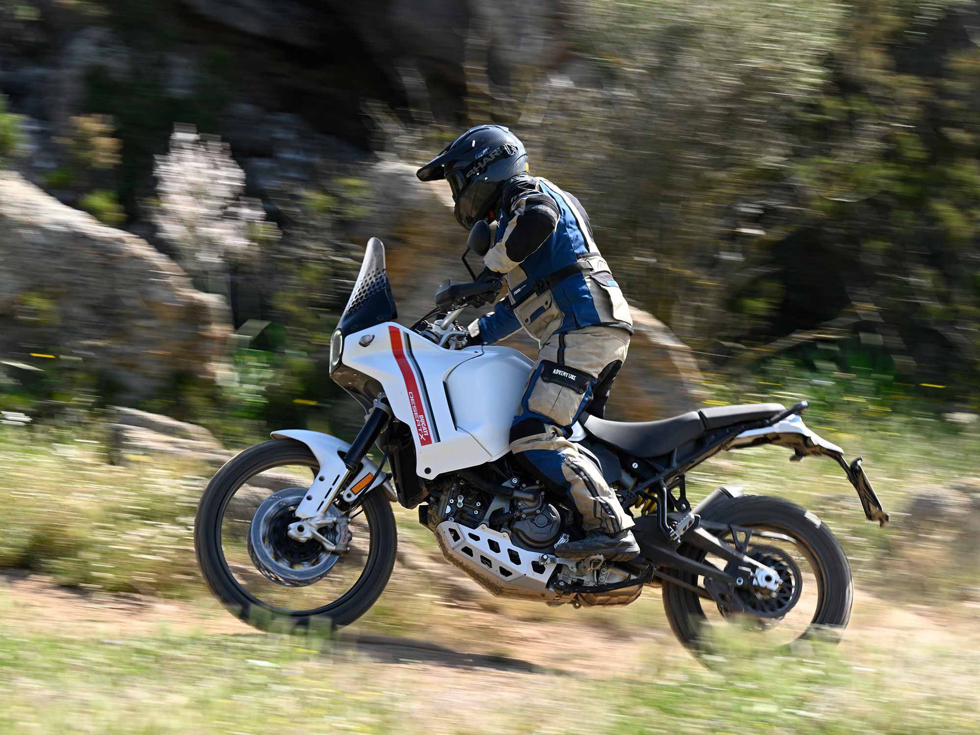 It might echo the ’90s but a huge amount of current technology has been poured into Ducati’s “retro” enduro.