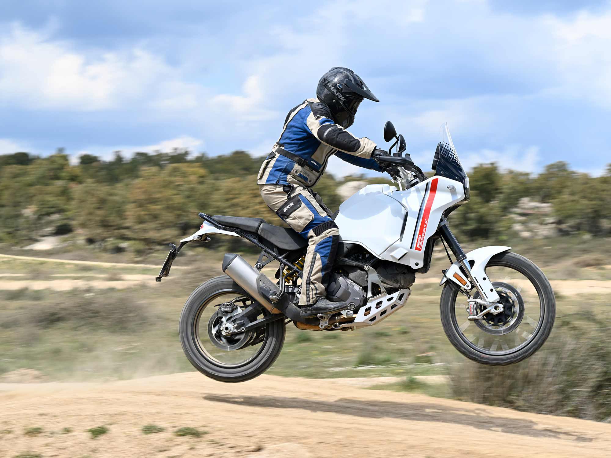 The familiar Testastretta motor can be found across the Ducati range in the Multistrada V2, Supersport 950, Hypermotard 950, and the Monster.