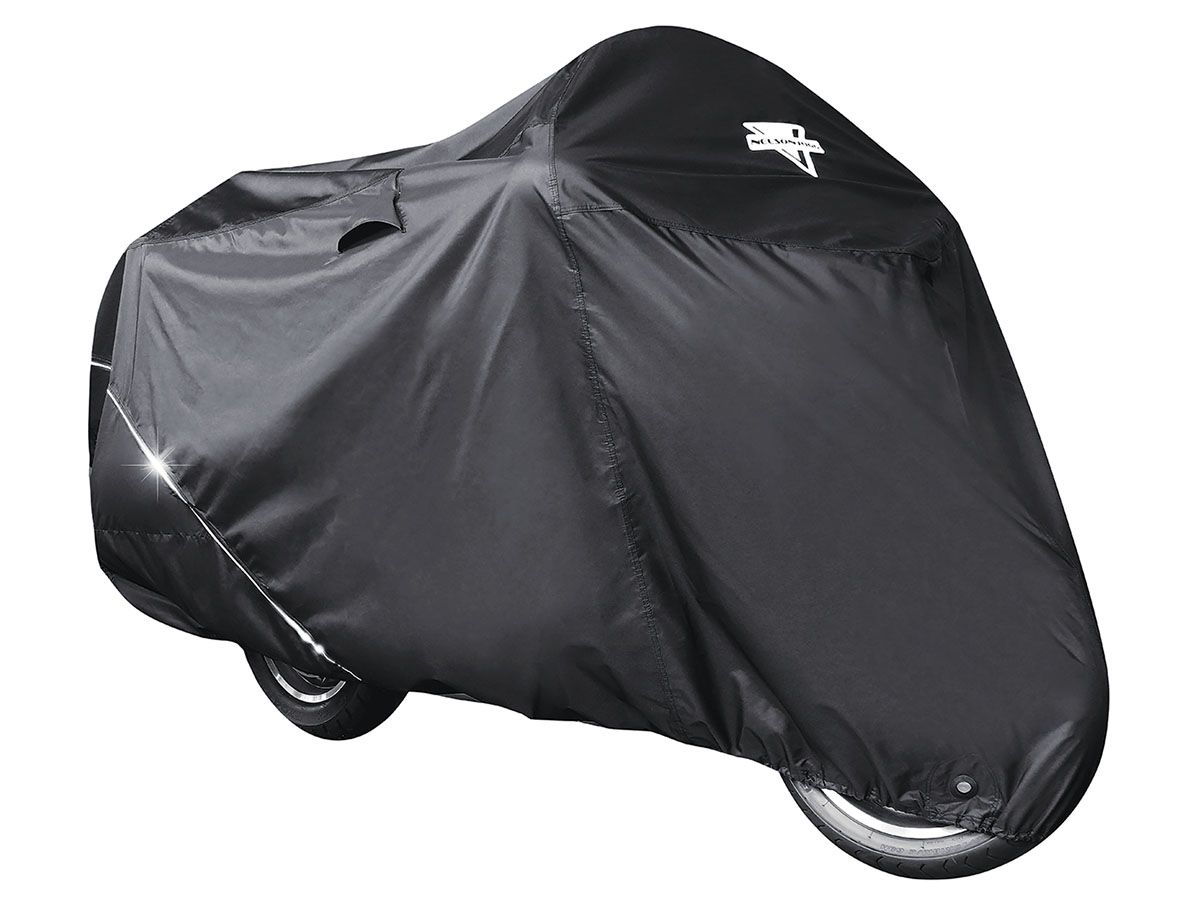 Help him keep his bike protected through the off-season with a Nelson-Rigg cover.