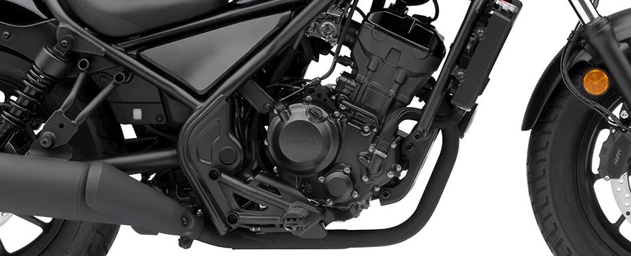 Honda’s 286cc single-cylinder engine is smooth, predictable, and has enough character to enjoy the ride.