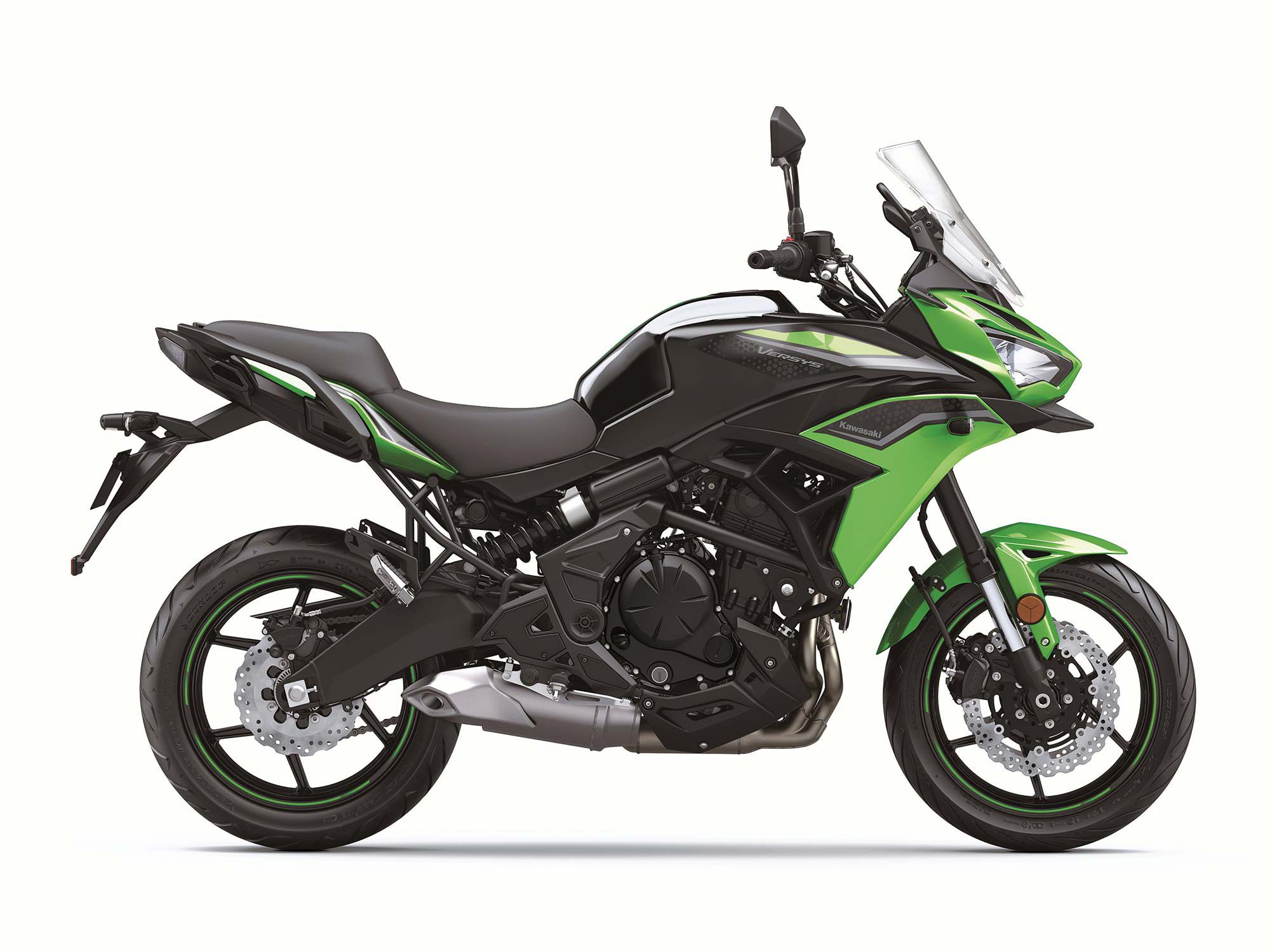One of the big updates on the 2022 Versys 650 is the addition of traction control.