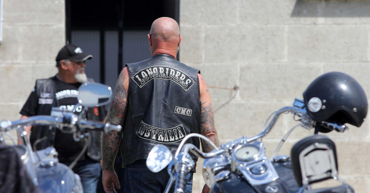 Member of Australian Christian motorcycle club