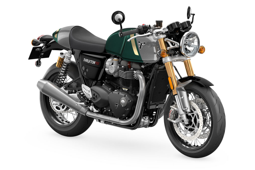 2023 Triumph Thruxton RS in Competition Green
