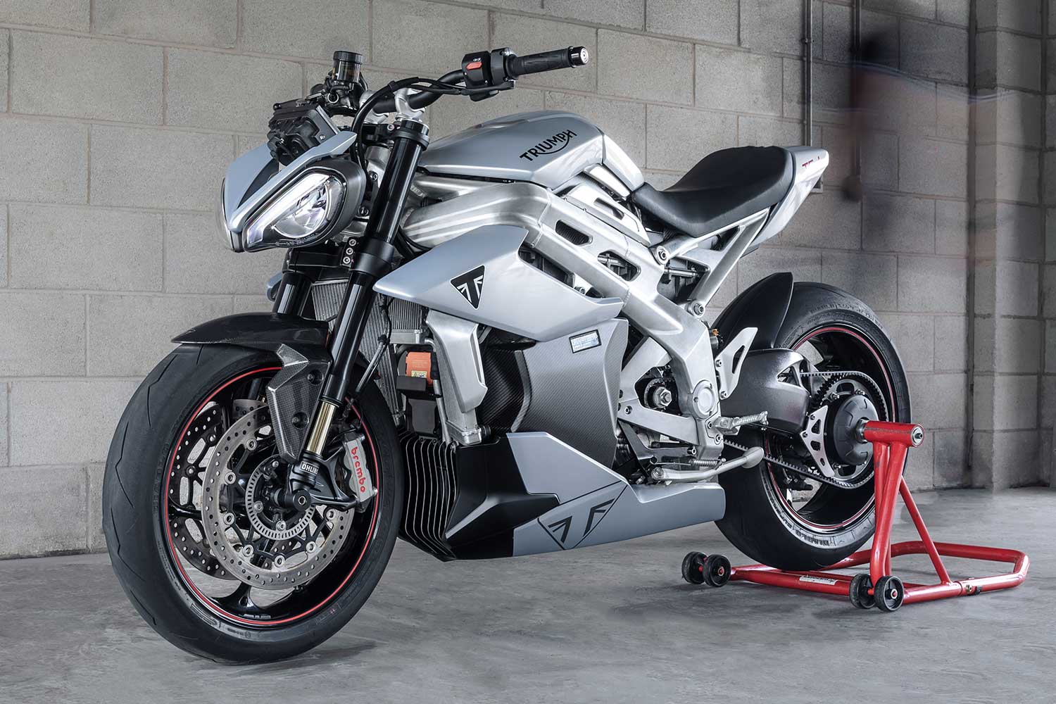 Triumph TE1 Electric Motorcycle Prototype Unveiled Motorcycle News
