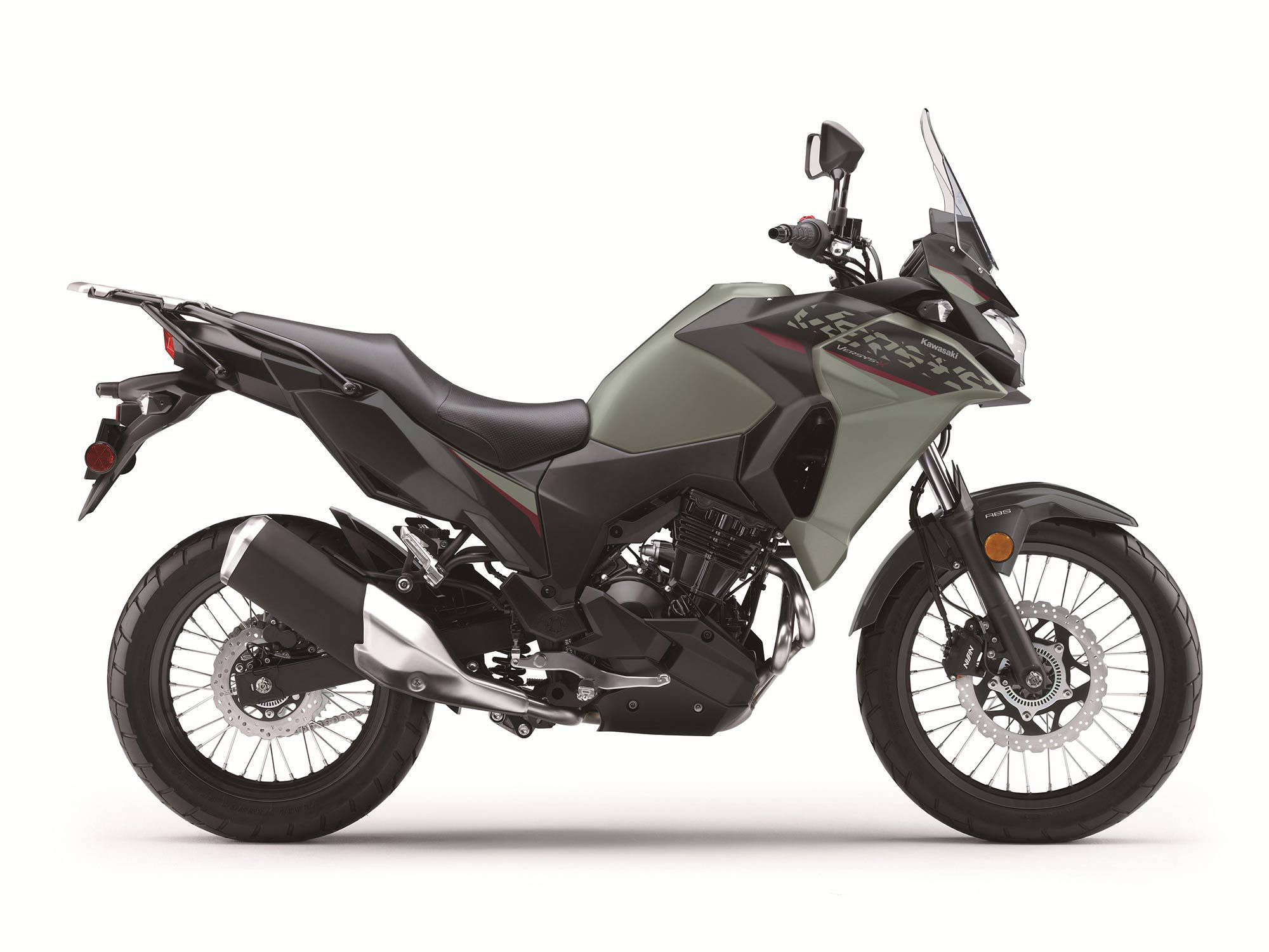 The Versys-X 300 will retail for $5,899 (without ABS) or $6,199 (with ABS). Both come in the new color.