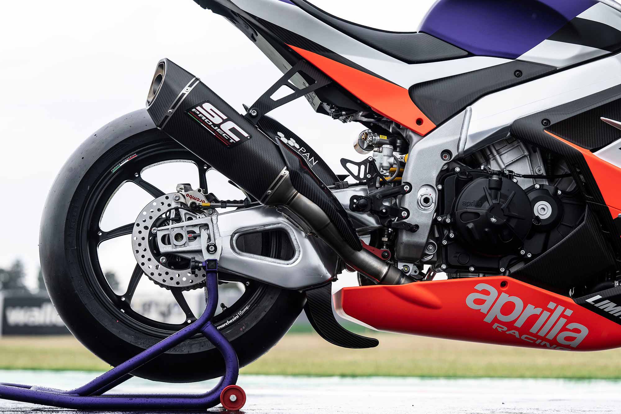 MotoGP-derived tech abounds on the XTrenta.