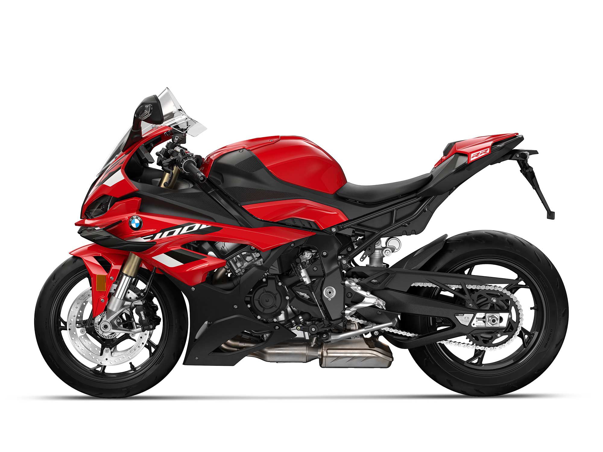 2023 BMW S 1000 RR in Racing Red.